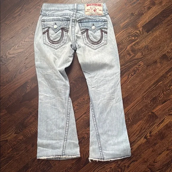 True religion men’s light blue jeans - Picture 5 of 7